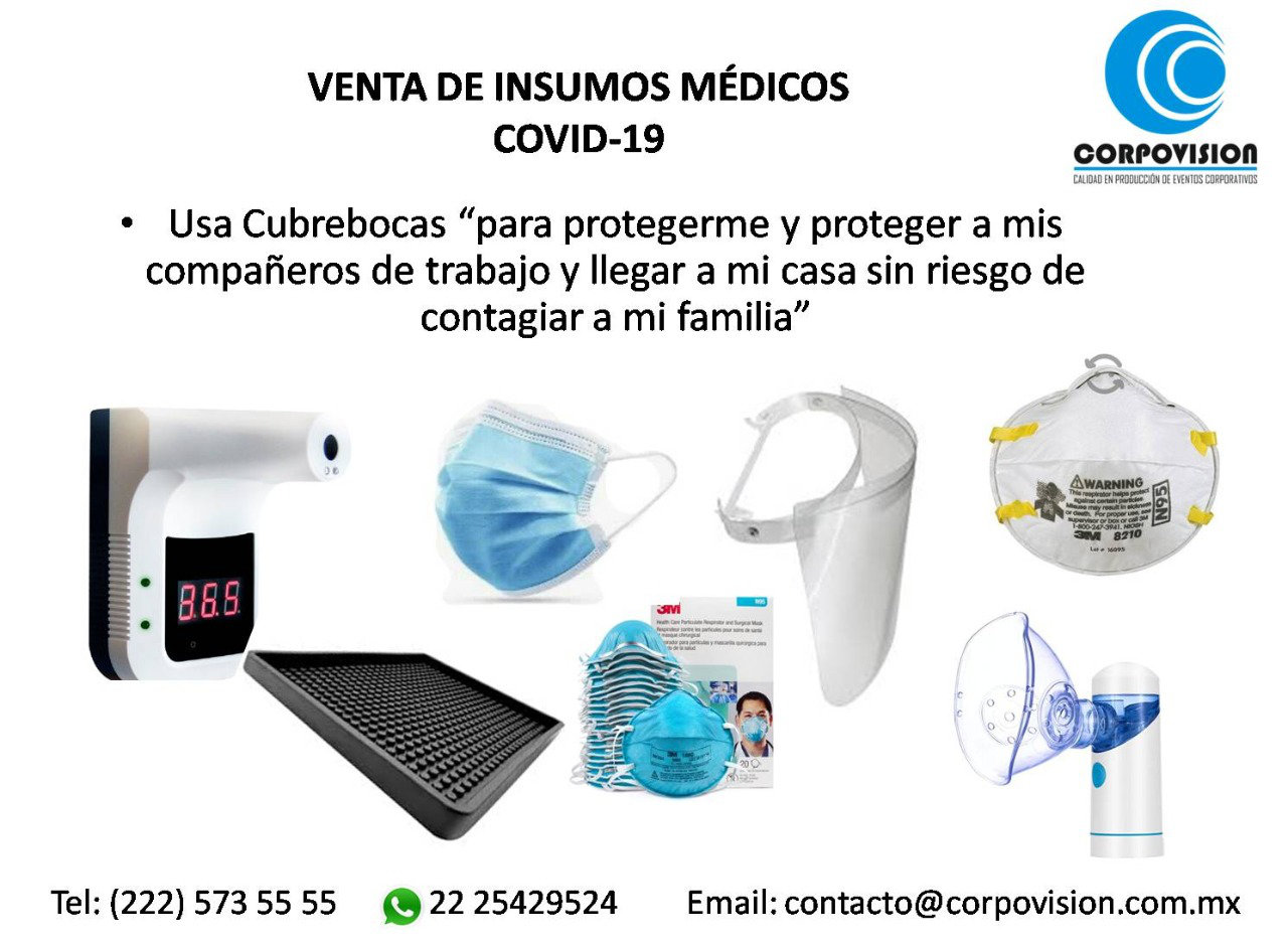 Venta de insumos médicos Covid-19